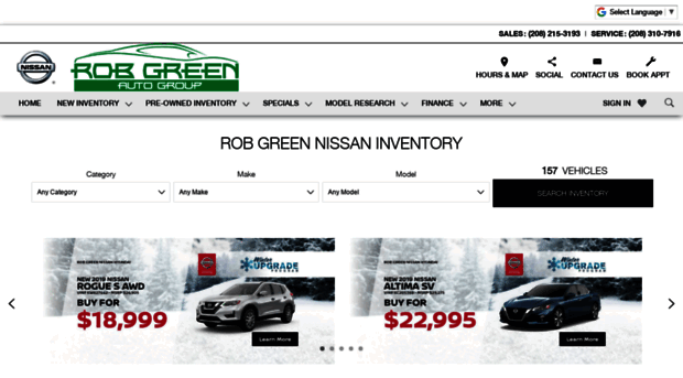 robgreennissan.com