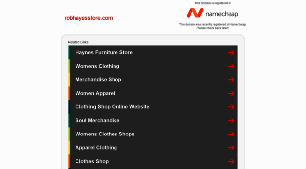 robhayesstore.com