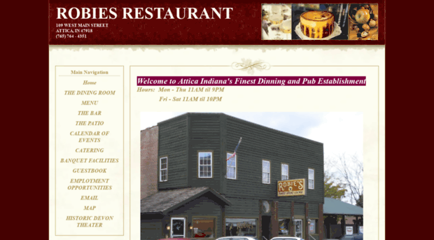 robiesfinedining.com