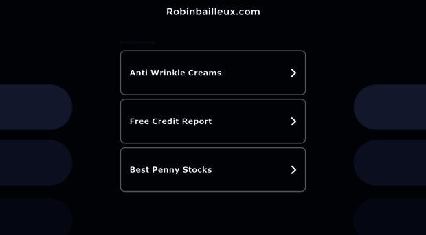 robinbailleux.com
