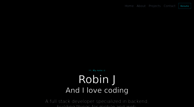 robinj.dev