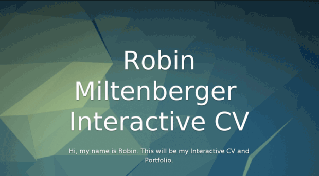 robinmiltenberger.com