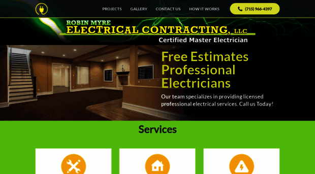 robinmyreelectrical.com