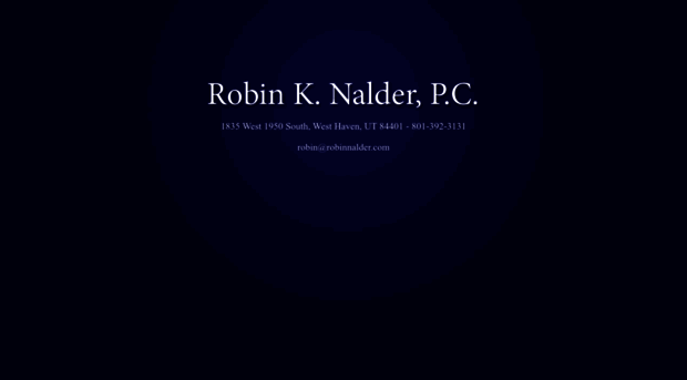 robinnalder.com