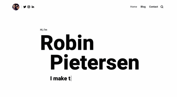 robinpietersen.com