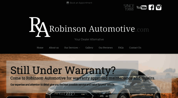 robinsonautomotive.com