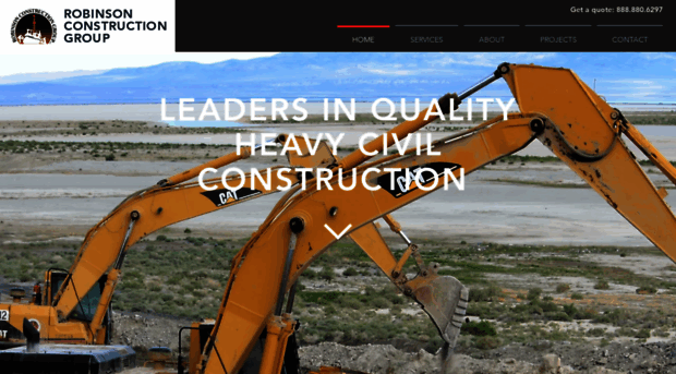 robinsonconstructiongroup.com