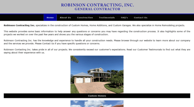 robinsoncontractinginc.com