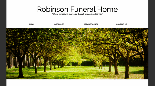 robinsonfuneralhomenc.com