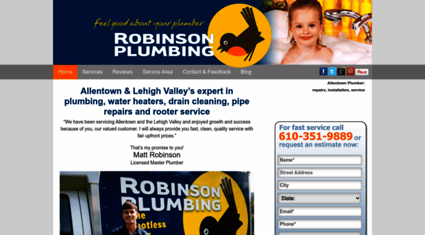 robinsonplumbing.com