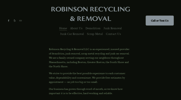 robinsonrecyclingma.com