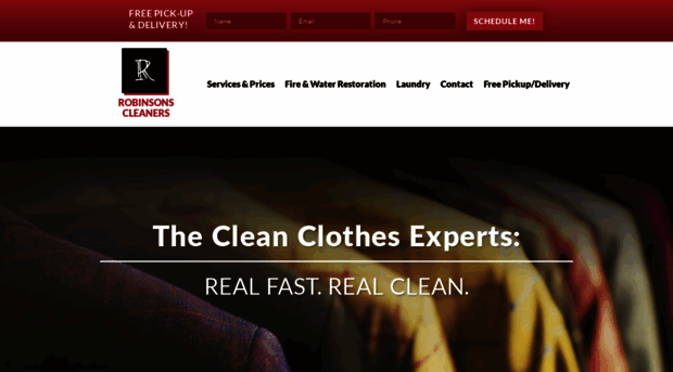 robinsonscleaners.com