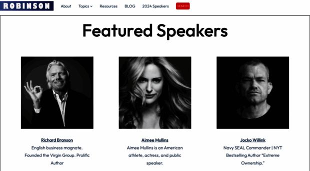 robinsonspeakers.com