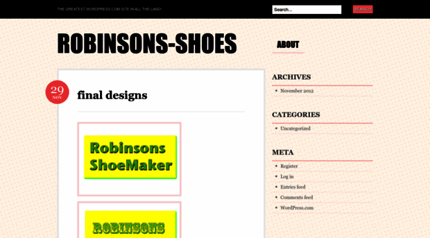 robinsonsshoes.wordpress.com