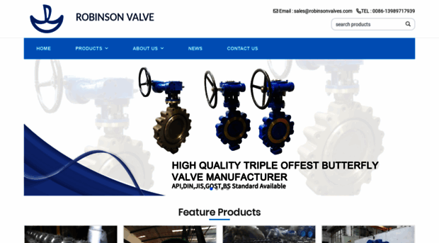 robinsonvalves.com