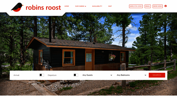 robinsroostcabins.com