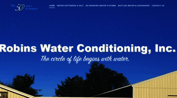 robinswaterconditioning.com