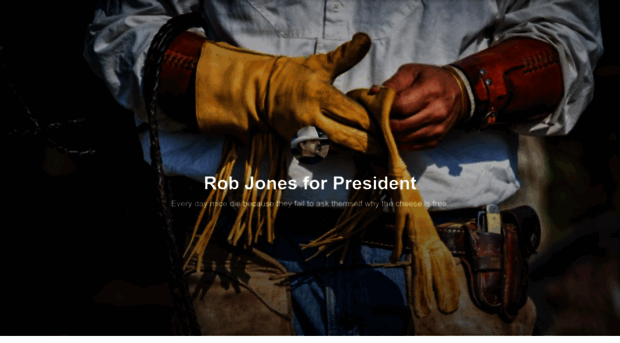 robjonesforpresident.com