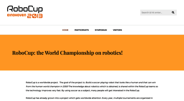 robocup-2013.org