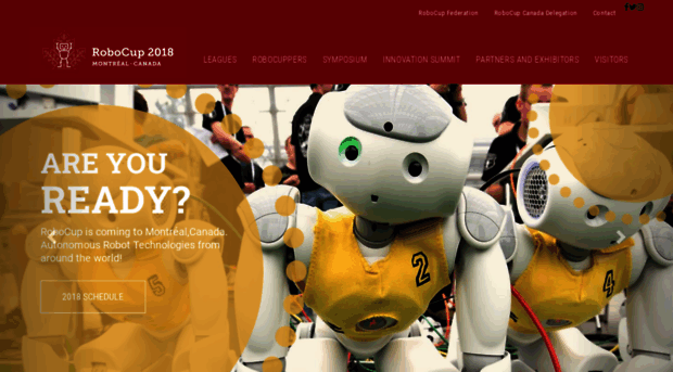 robocup2018.org