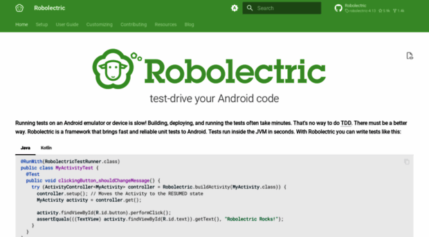 robolectric.org