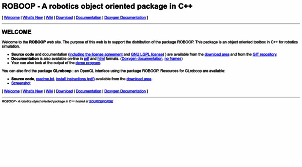 roboop.sourceforge.net