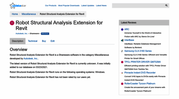 robot-structural-analysis-extension-for-revit.updatestar.com