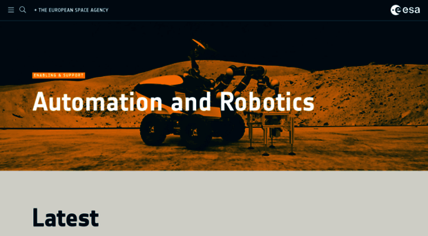 robotics.estec.esa.int