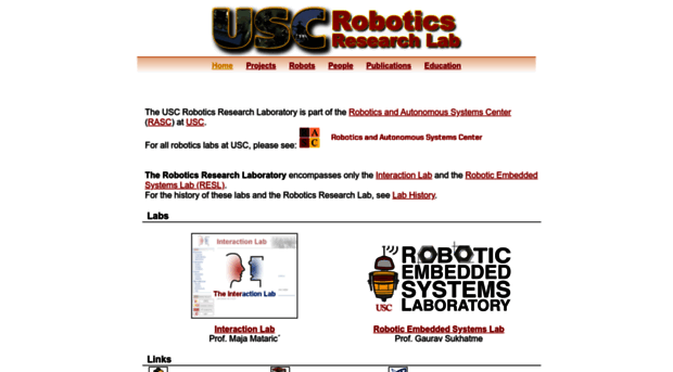 robotics.usc.edu