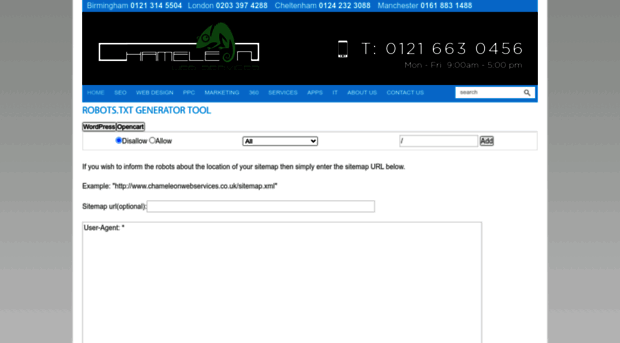 robots-txt.chameleonwebservices.co.uk