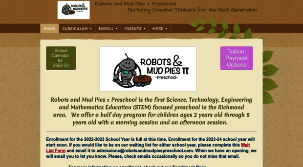 robotsandmudpiespreschool.com