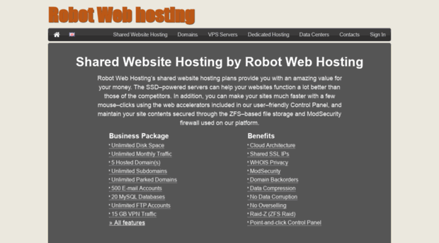 robotwebhosting.com