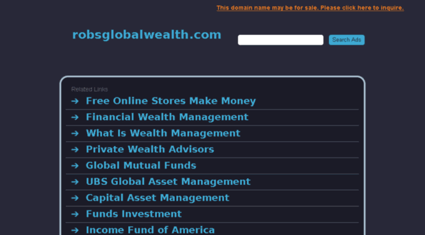 robsglobalwealth.com