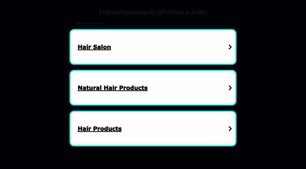 robsonpeluquerohairusa.com