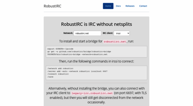 robustirc.net