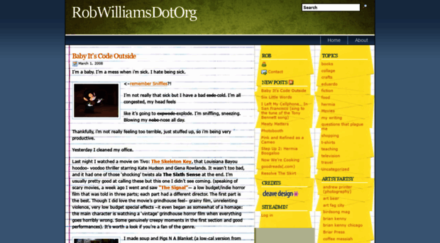 robwilliams.org