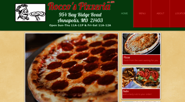 roccospizzashop.com