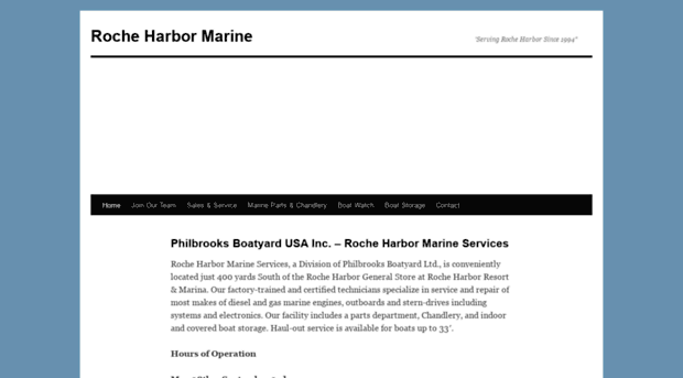 rocheharbormarine.com