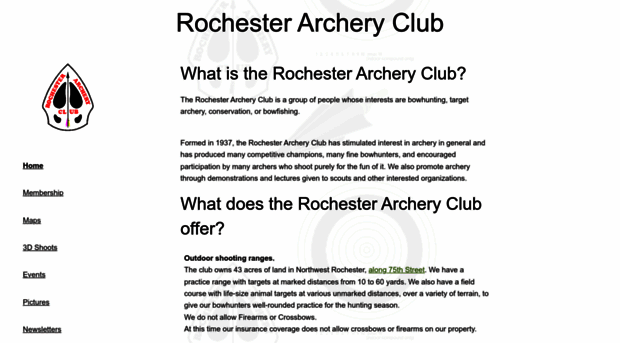 rochesterarcheryclub.com