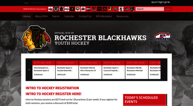 rochesterblackhawks.com