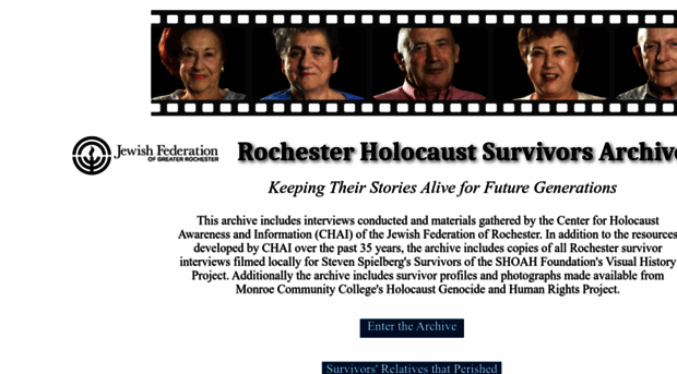 rochesterholocaustsurvivors.org