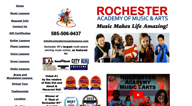 rochestermusiclessons.com