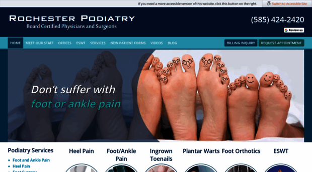 rochesterpodiatryllp.com