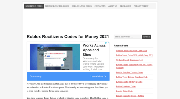 rocitizencodes.com