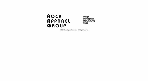 rockapparelgroup.com