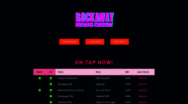 rockawaybrewco.com