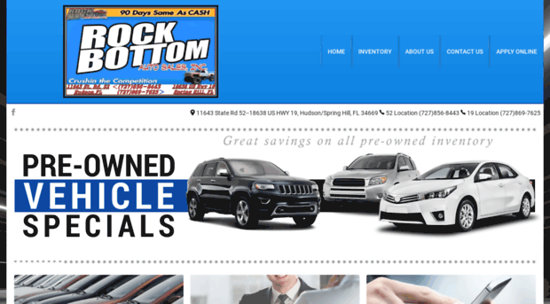 rockbottomautosales.net