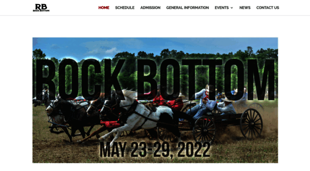 rockbottomchuckwagonraces.com