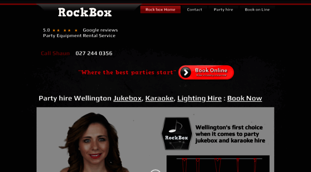 rockboxpartyhire.com