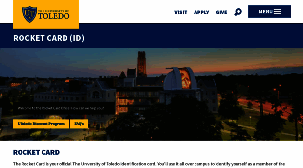 rocketcard.utoledo.edu